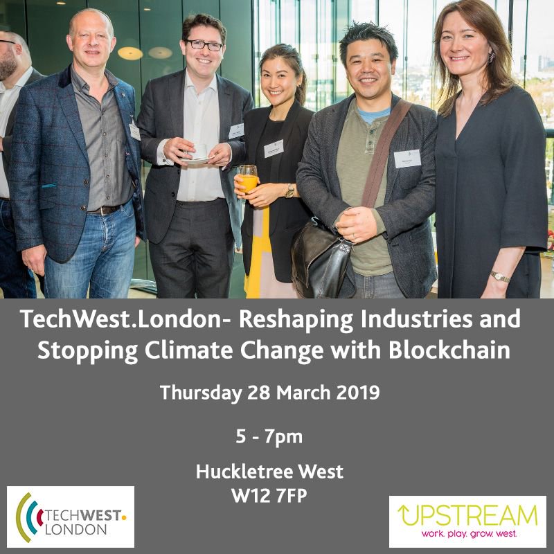 Market_Orders's tweet photo. Our co-founder Sukhi Jutla will Join #TechWestLondon and Upstream on Thursday 28 March 2019 at Huckletree West for networking and a panel discussion on different live applications of #Blockchain #Technology.
Find out more: https://t.co/zNGDsdgRMA https://t.co/lZ8Lr9bECV