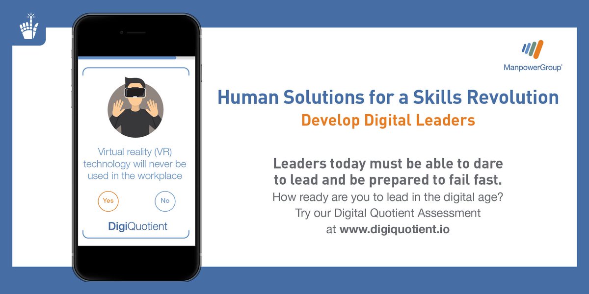ManpowerGroupIT's tweet photo. Compila il #DigiQuotient per scoprire quanto sei pronto ad essere #leader nell'#eradigitale: https://t.co/SsUzidD7Uf #digitalleader https://t.co/Q5xcQ9E7gK