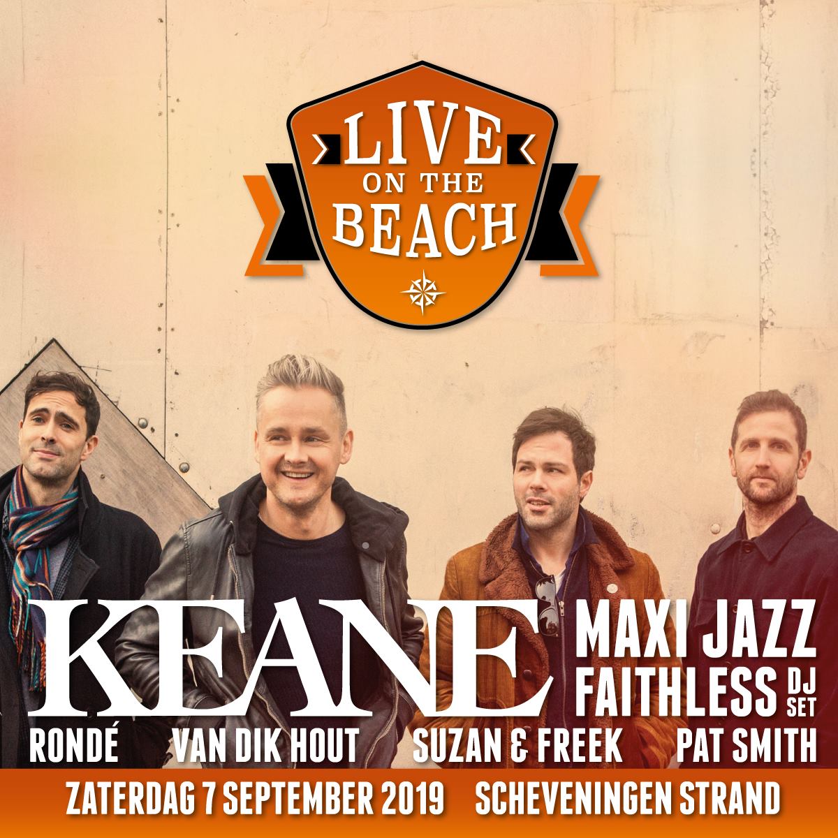 keaneofficial's tweet photo. The rumours are true -  we'll be back in The Netherlands again on 7 September for Live On The Beach (@strandconcerten)! https://t.co/2sYbWcpZdf https://t.co/5bUqTRxY6p