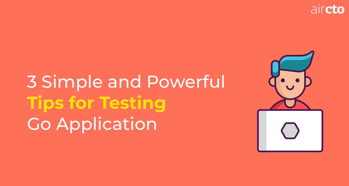In this article you'll learn 3 Powerful tips for Testing a #Go Application. 

1️⃣Use table driven tests with Go subtests 
2️⃣Using interfaces 
3️⃣Use httptest for testing http Handlers

Read more here - bit.ly/2Oh00dJ

#developer #golang #programming