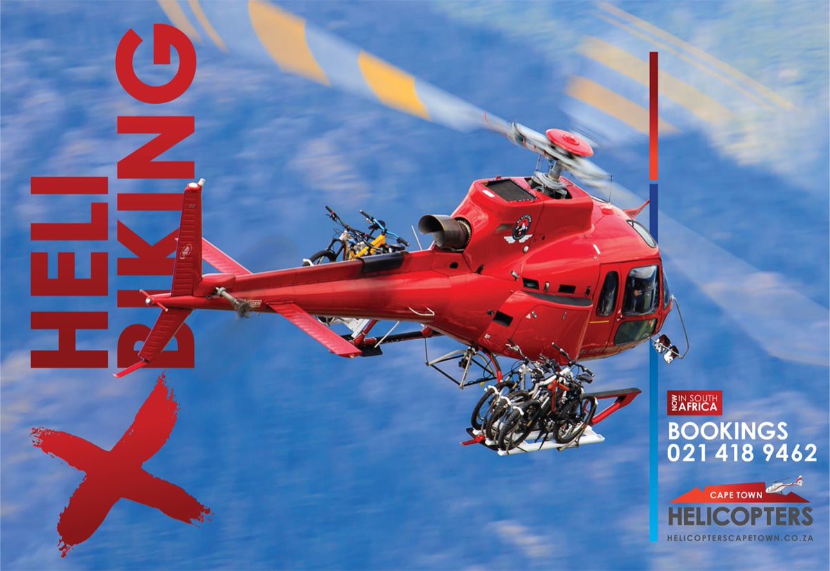 Heli Mountain Bike Tour coming soon! Exclusive to Cape Town Helicopters. #CapeEpic #MountainBiking