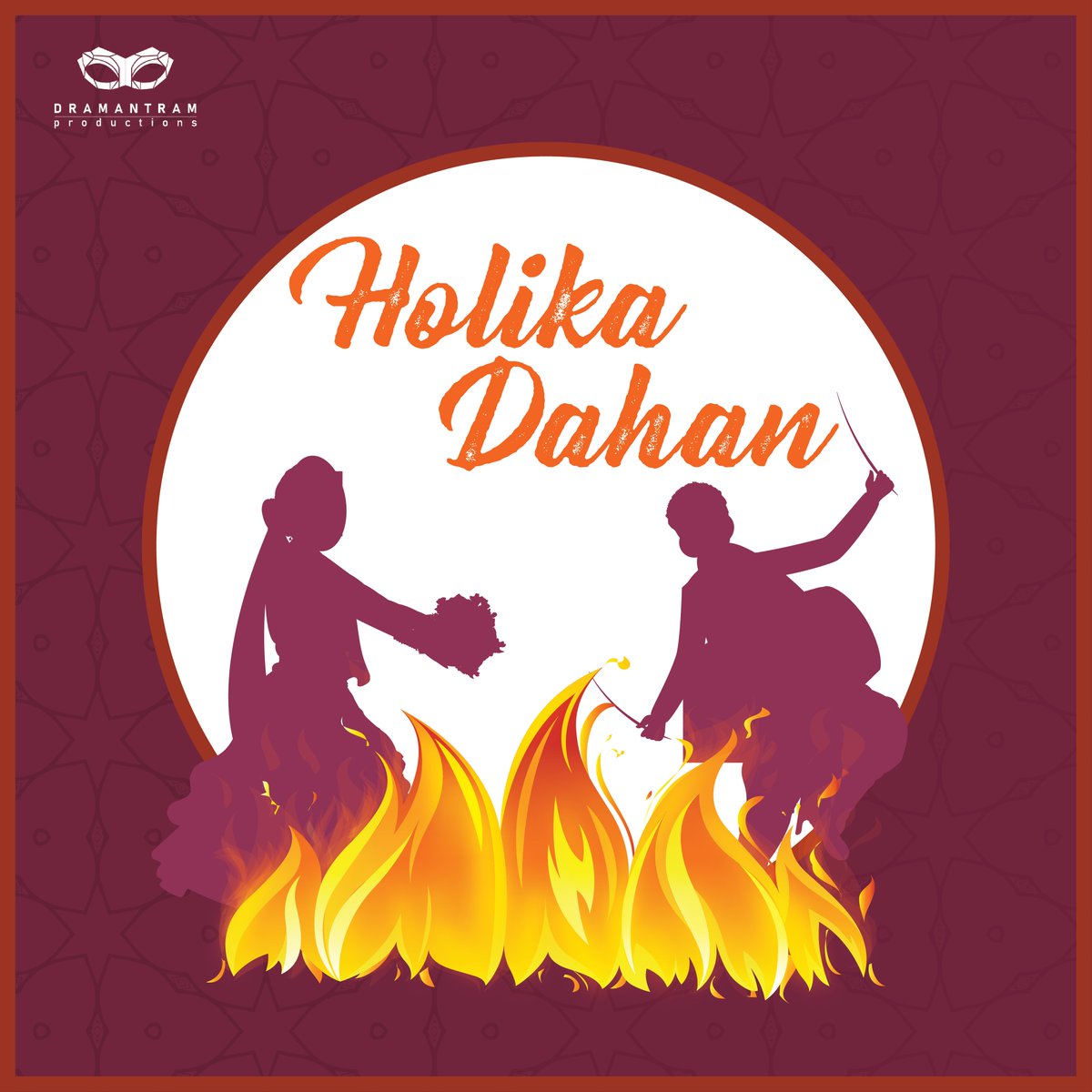 Dramantram's tweet photo. This Holika Dahan let's pledge to burn all the evils of society and create a Utopian World altogether.
Wishing everyone a fantastic Holika Dahan
-Team @Dramantram
#HappyHoli2019 #happyholikadehan2019 #burnevil #Victory #goodoverevil #teamdramantram #dramantram https://t.co/vc2wkTWL3U