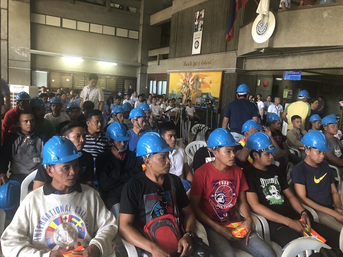jcdongon's tweet photo. 45 Construction Skilled workers na sinanay ng TESDA Capiz ready for deployment na para sa Build Build Build Infrastructure project ng pamahalaan dito sa Metro Manila https://t.co/uUAcS5h6qw