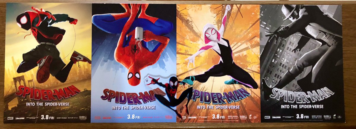 isana157's tweet photo. #スパイダーバース
二回目観てきました‼︎🕸
1回目では気づかなかった事も沢山あり、より感動してしまいましたw
そして、映画館を出ると同時に母からメールが来て、「受験受かってたよ」と！なんてタイミング！！スパイダーバース最高です！！！！！✨ https://t.co/oZVoItErIJ