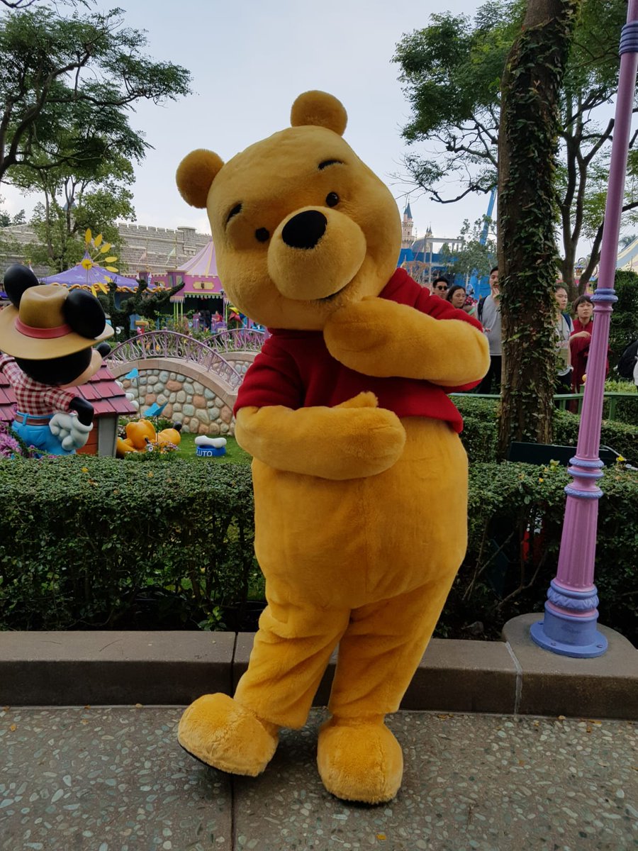 moritakoh985's tweet photo. #makemyday #HongKongDisneyland #winniethepooh
#everyhumandreamland
#allages
#destressplaceforadult https://t.co/qNvJEWfrBm