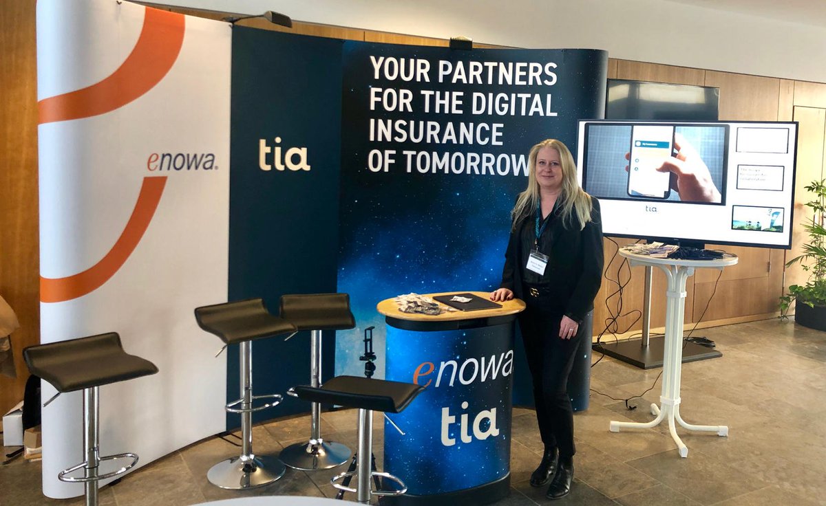 TiaTechnology's tweet photo. Don’t miss our business guru @weberb32 the Global InsurTech Roadshow today in Frankfurt. She’ll share her advice on how to build your digital insurance ecosystem from the ground up. #gir19 #tiatechnology https://t.co/7PcjD6iMqR