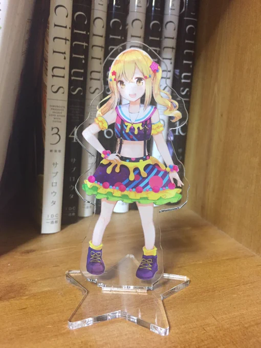 この前作ったフィギュア届いた〜!!1つは予備兼観賞用で、もう1つは友達へのプレゼント〜(o>ω<o) 