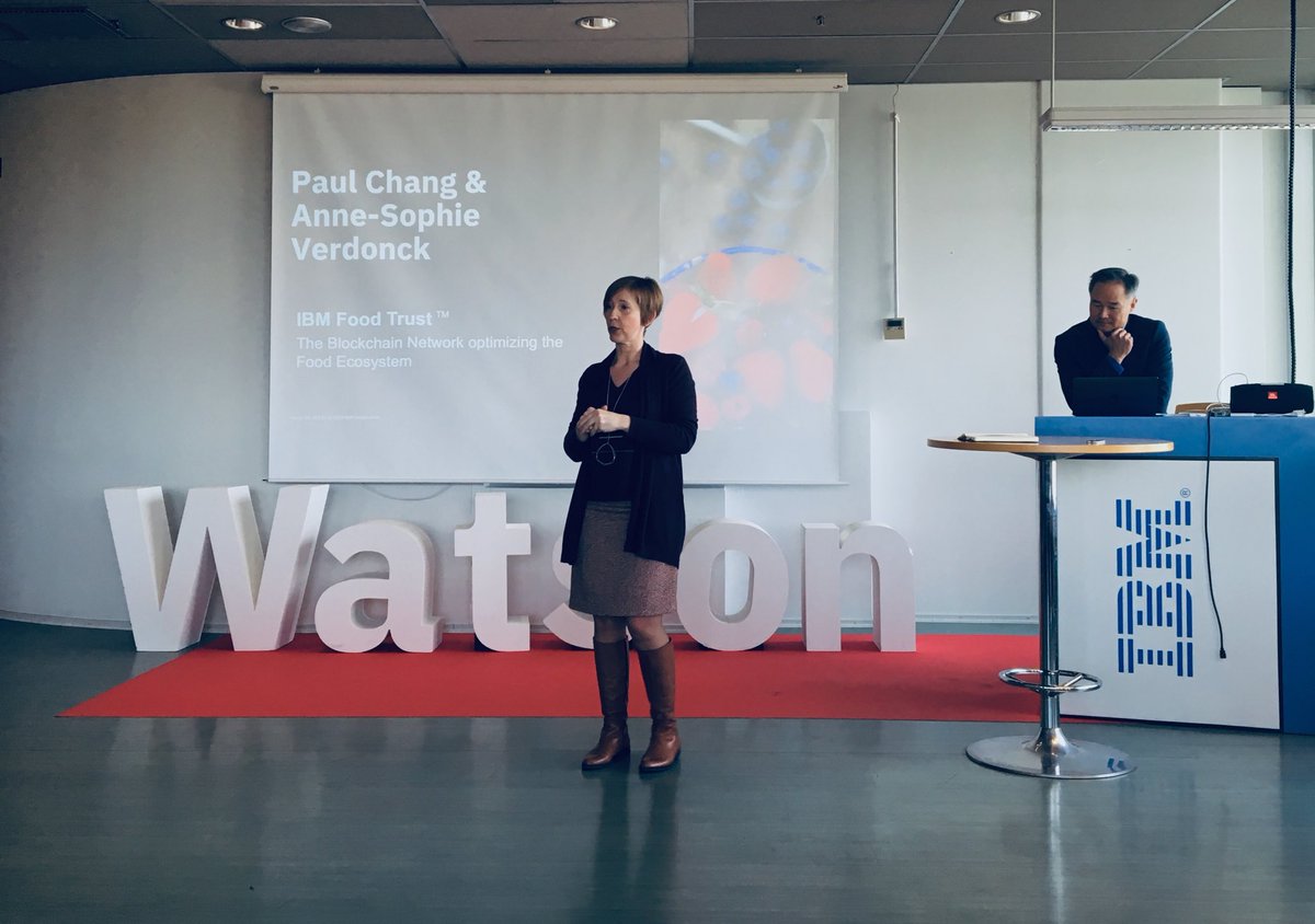 Very interesting seminar on #foodtrust and #Sustainability at ⁦@ibmfinland⁩: #Transparency #Trust #Efficiency - the basis for #blockchain
