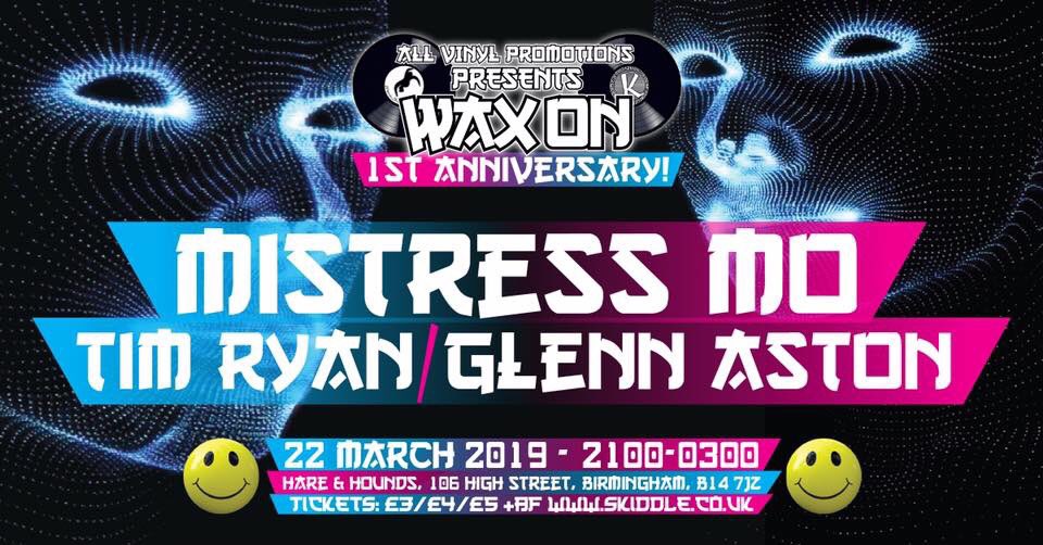 Catch the one and only <a href="/GlennAston/">Glenn Aston</a> on the decks at Wax On this Friday. This is gonna be MASSIVE! Leave the kids at home (but you  can bring them THIS SUNDAY!)