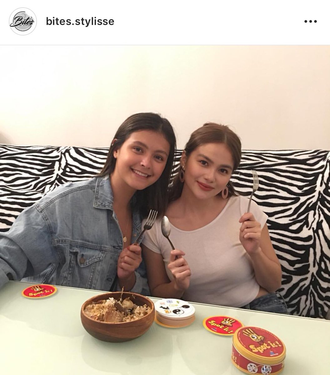 Loveyuuuuforevs's tweet photo. @ElisseJoson and @ClaireRuizHart_ trying out new dishes and milk shakes that will be out soon at Bites by Stylisse 😊😊

Come and visit Elisse and Tita Barbie's resto! 😊😇 https://t.co/v30EX42KhR
