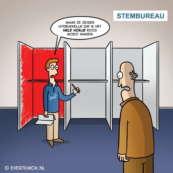 Een hoop werk altijd, dat stemmen.  #stemmen #verkiezingen #PS2019