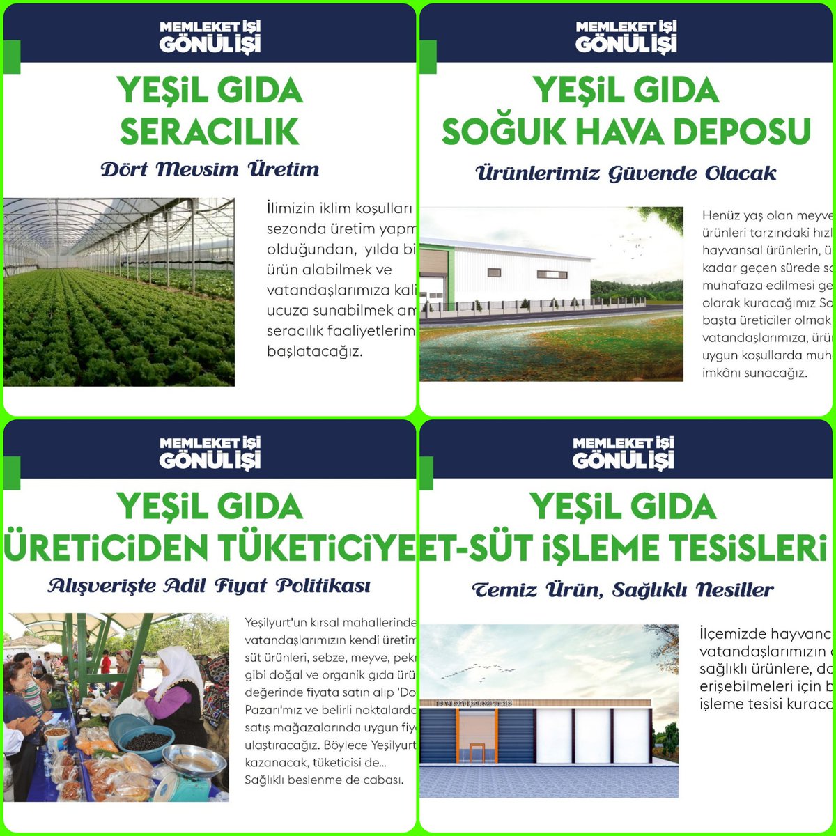 mehmetcinar44's tweet photo. Şehrimiz için sağlıklı ve doğal beslenmeyi herşeyin önünde tutan bir anlayış ile...
#Memleketişigönülişi 
#Belediyeişigönülişi 
#HerşeyYeşilyurtiçin https://t.co/PS7q6aOS8t