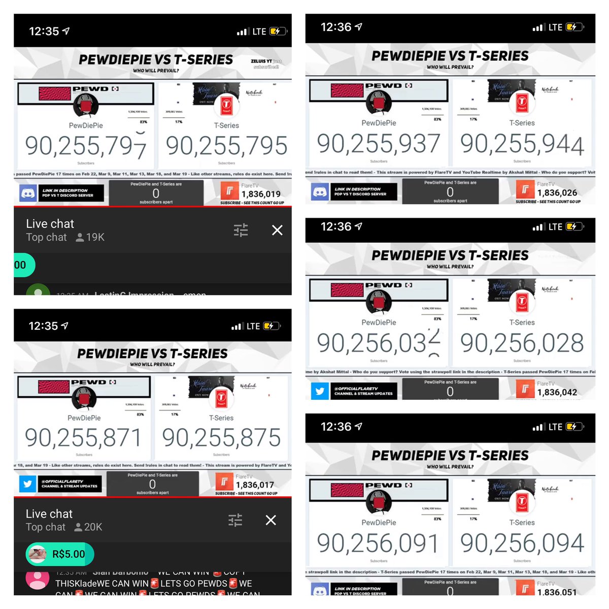 heylazeh's tweet photo. In these images you can see why I had 5 separate heart attacks in the span of like a minute. #pewdiepie #PewDiePieVsTSeries #pewdiepieisnotaracist #orawhitesupremacist  #imnotarguing #youtryyouwillbeblocked https://t.co/Bk4pNB8Xhk