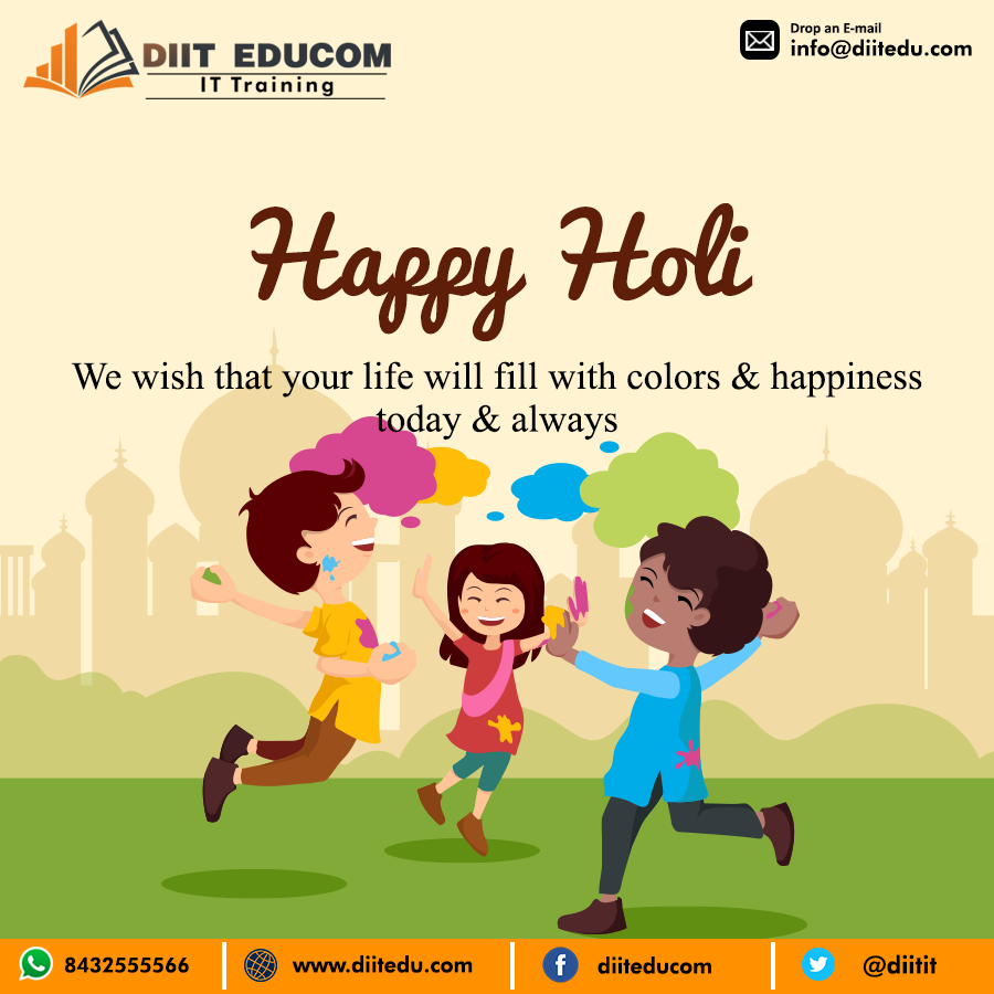 diitit's tweet photo. होली व धुलण्डी की आप सभी को हार्दिक शुभकामनाएं !!
#Happy_Holi https://t.co/dSvmWNv3k4