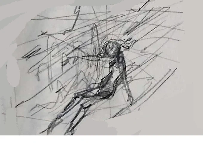 #このタグを見た人はラフ画とその完成絵を見せる 