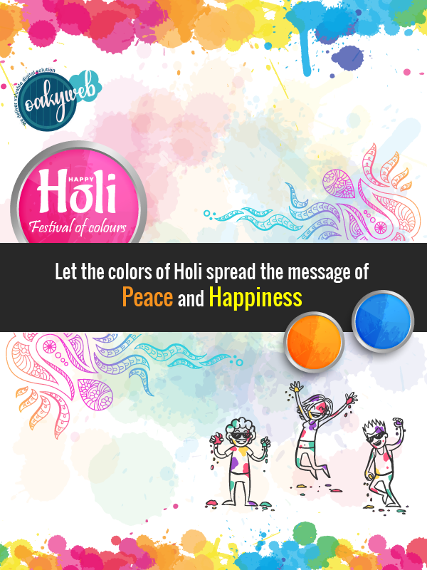 oakyweb's tweet photo. May your Holi be filled with vibrant colours and may joy, good health and prosperity come knocking at your doors this festive season. Happy Holi!
#OakyWeb #WebDesign #WebDevelopment #OakyWebHoli https://t.co/BbJsiuiLOd