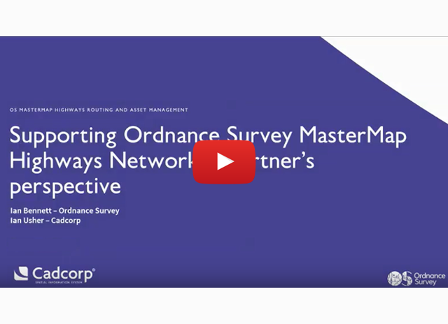 cadcorp's tweet photo. As of 31st March 2019, OS Integrated Transport Network will no longer be available. It's being replaced by #OSMM #HighwaysNetwork, which is already supported in #CadcorpSIS as standard. Watch how to successfully migrate in our webinar with @OrdnanceSurvey https://t.co/v5SyLJVOxT https://t.co/yv3fyKwe6T