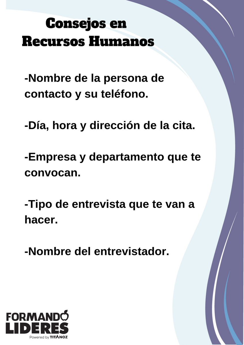 LicJavierMorale's tweet photo. Recibes una llamada en tu móvil, contestas, es cita para una entrevista de trabajo, respira hondo, coge lápiz y papel, y no te olvides de obtener esta información antes de colgar. https://t.co/r1jLEx6h7V