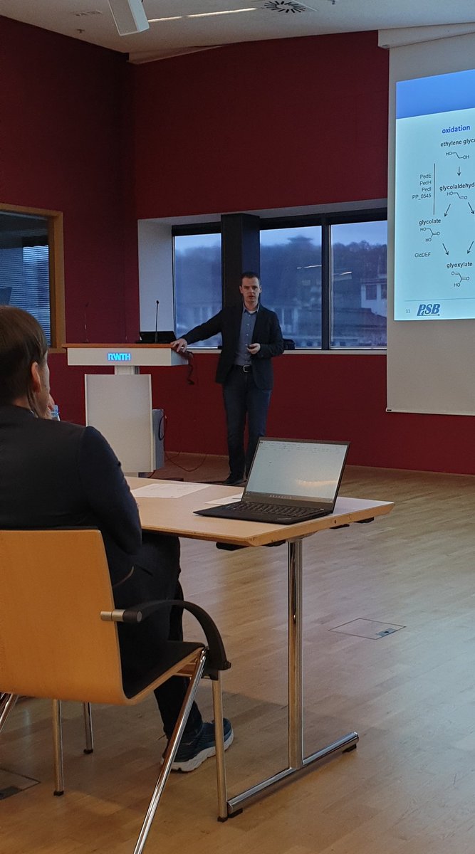 P4SB_Biotech's tweet photo. Following a welcome note from our coordinator @lm_blank, our Keynote speaker @NickWierckx has just gotten out final meeting off to a great start. https://t.co/xV4Upcjcqy