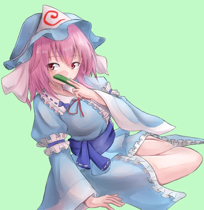 幽々子様塗り練習#東方project 