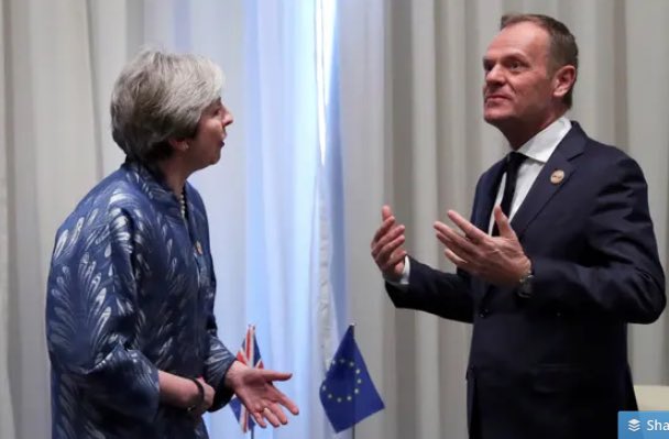 “Yes, you can have an extension. But we require the return of a painting one of your officers took during the war. It’s called ‘the fallen Madonna with’...how you say in English?”