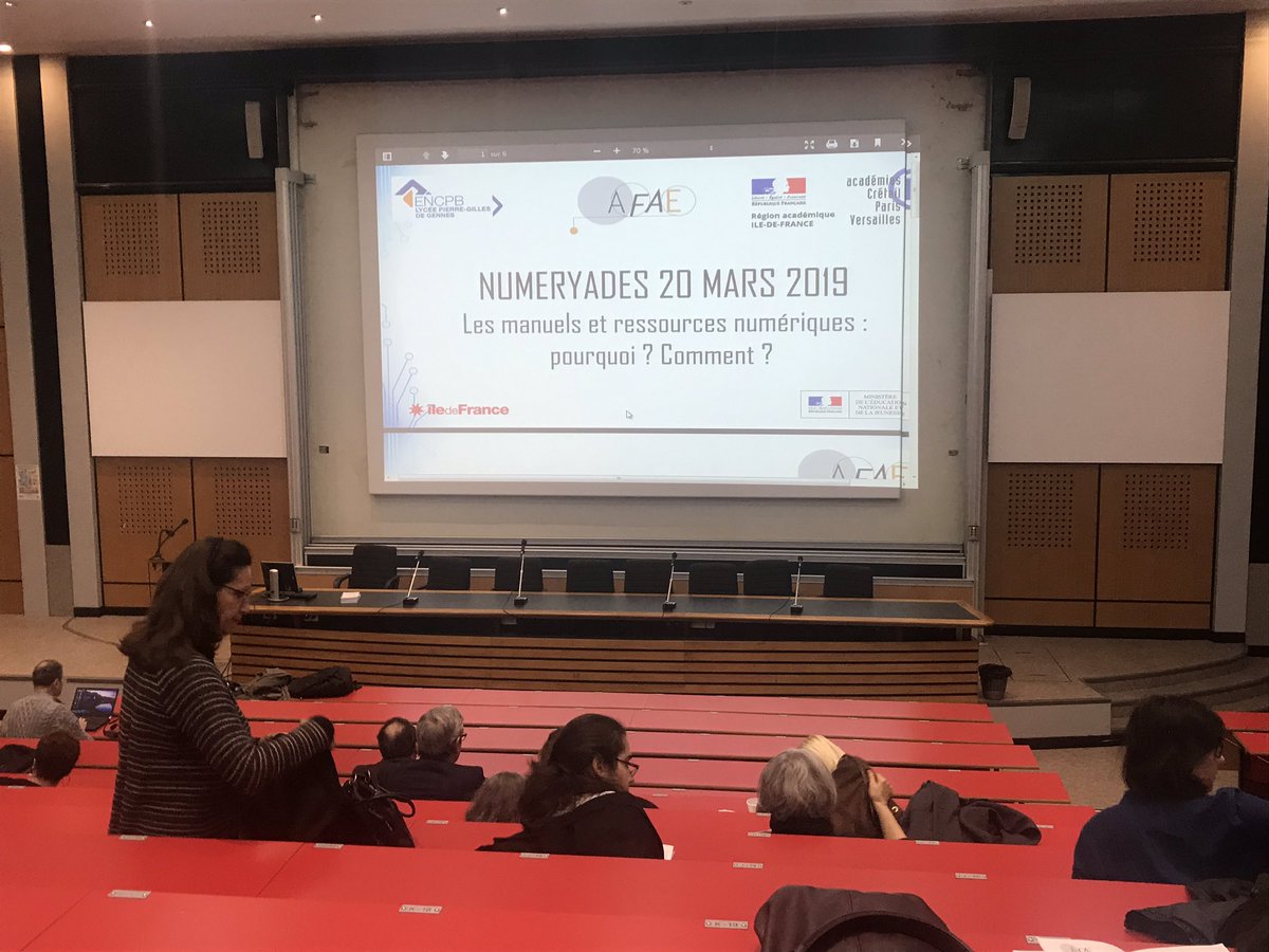aervefndn's tweet photo. Lancement des #numeryades. Manuels et ressources numériques Pourquoi ? Comment ? Avec @Academie_Paris @acversailles @AcCreteil @iledefrance https://t.co/EB5N464sSZ