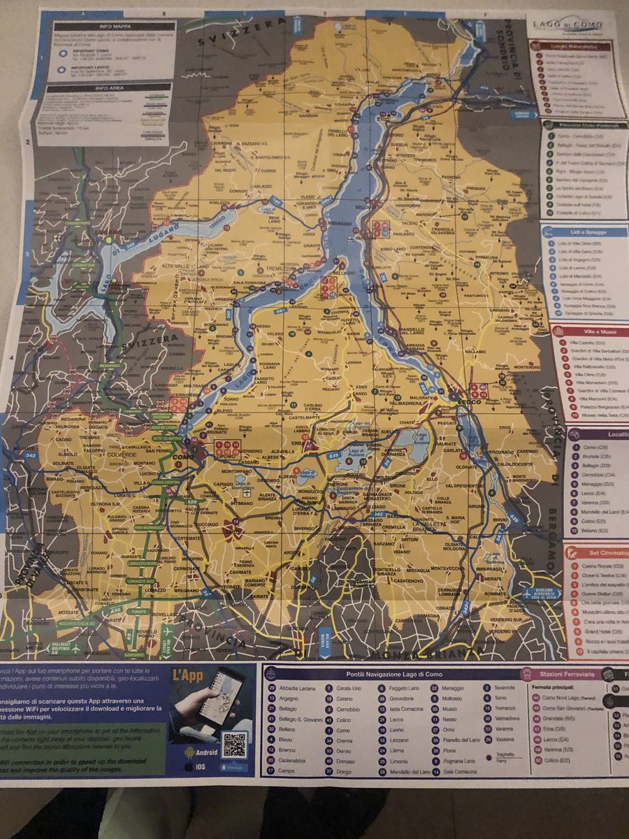 Oggi su la Provincia di Como ! Le nostre nuove piantine multimediali del Lago di Como!
Dalla separazione in Province al nuovo concetto di destinazione unita ed eterogenea