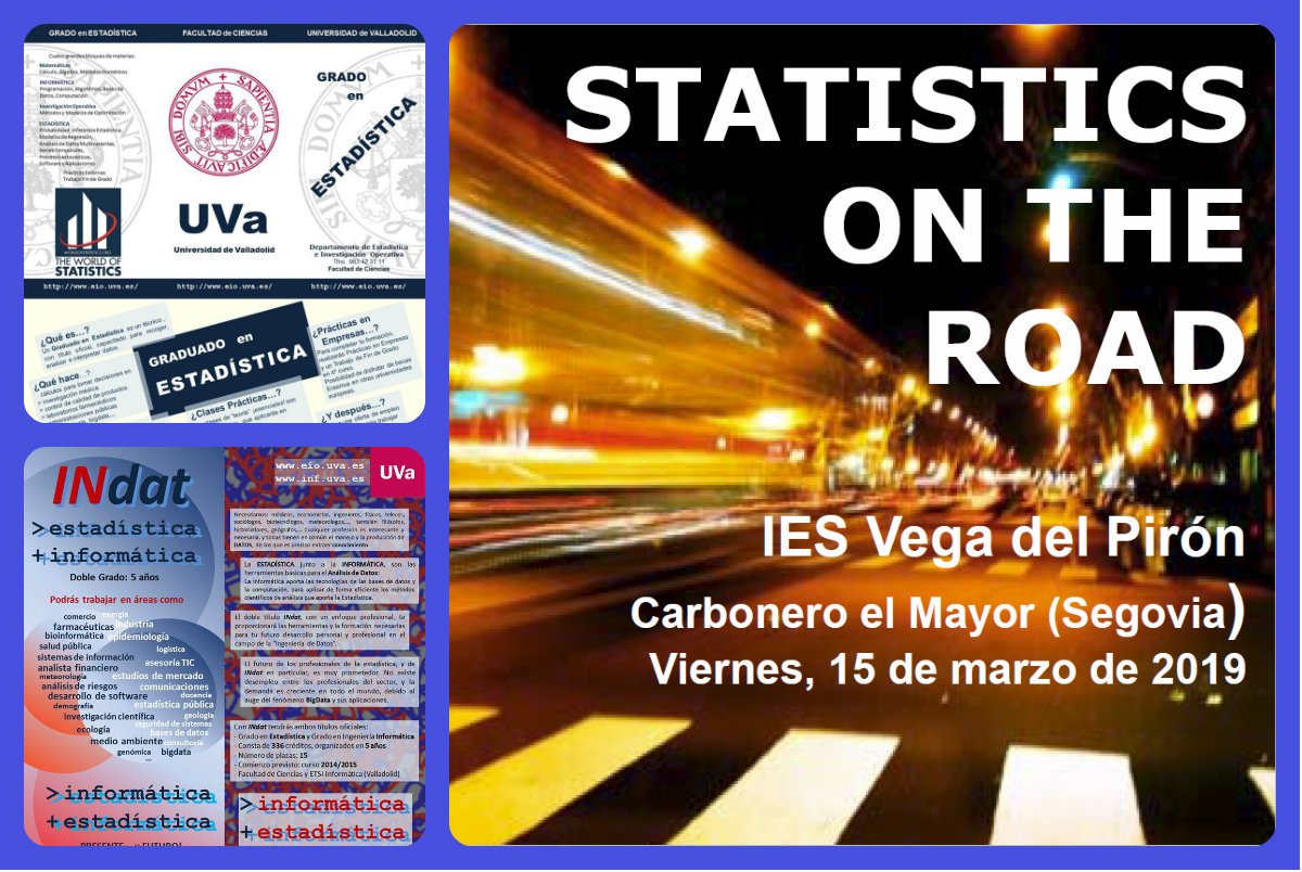 EstadisticaUVa's tweet photo. ¿Nos conocen las nuevas generaciones? Teresa González ha impartido la conferencia "Estadística, Ciencia de los datos" en IES Vega de Picón en Carbonero el Mayor (Segovia) a estudiantes de bachillerato @fcienciasuva #Estadística #INdat_UVa https://t.co/qK0wk0hHtk