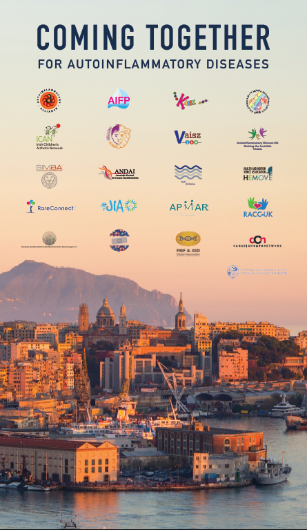 _AIFP_'s tweet photo. March 31,2019 #ISSAID Patient Organization Meeting "COMING TOGETHER FOR #AUTOINFLAMMATORY DISEASES" #Genova 31-3-19 #autoinfiammatorie #malattieautoinfiammatorie #Malattierare #raredisease #AIFP #AMRI #FMF #AID … https://t.co/5dVyYEfy9n