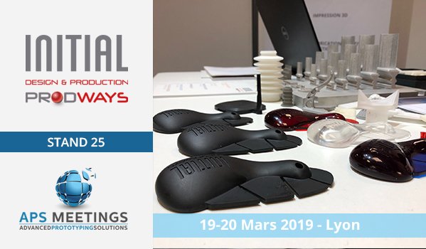 initial_sas's tweet photo. [J2] Retrouvez @initial_sas pour cette dernière journée aux #apsmeetings de Lyon 👉 Venez nous rencontrer sur le stand 25.
⚡️L'occasion d'échanger sur vos projets en #impression3d ! 
#FabricationAdditive #BtoB #3DPrinting #AdvancedPrototyping https://t.co/AFK4JvXOOC