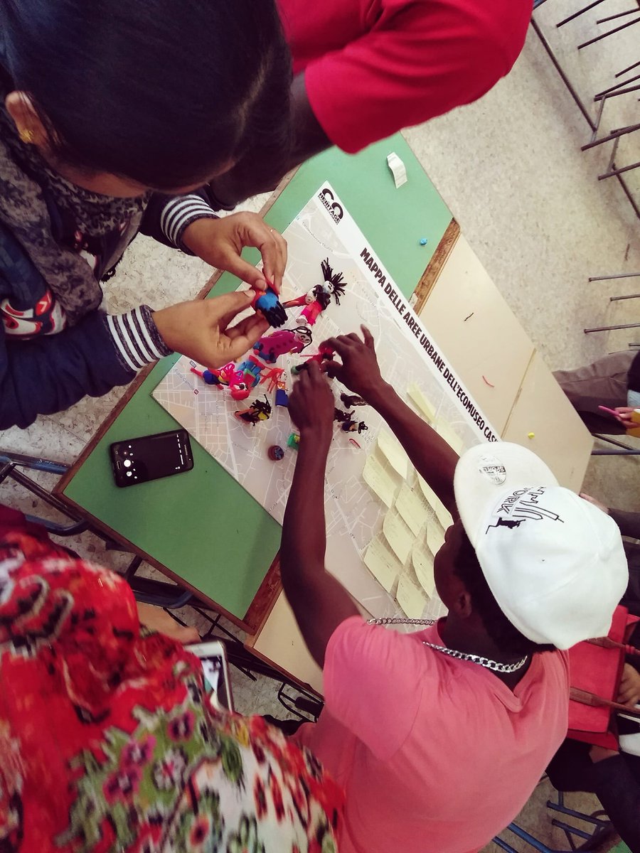 Learn the words necessary to talk about the relationship with the territory, to discover its memories, history and cultures. We are working with migrants from the CPIA1 language school, using cultural heritage as a tool to develop citizenship.. #EcomuseoCasilino #CoHeritage