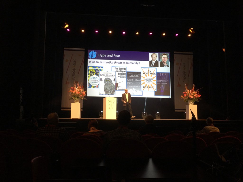 Living Digital beings, contemplating on AI, by Edward Ashford Lee #ictopen2019