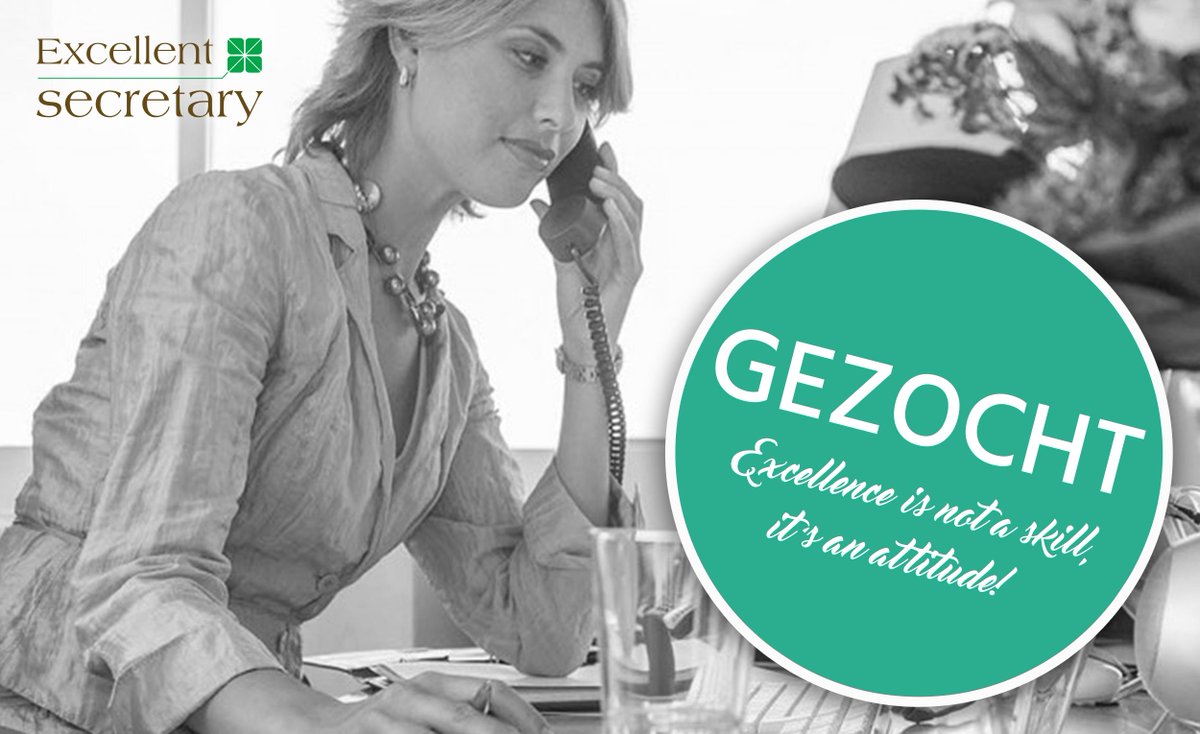 excellentsecr's tweet image. #vacature Per direct: #Managementassistente (32/36 uur) #Eindhoven. Van April t/m augustus. #bancairesector  Organisatorische en administratieve werkzaamheden. En coachen en opleiden van jr assistente. Meer info ExcellentSecretary: 040-235 0770 of 06-5463 0871.