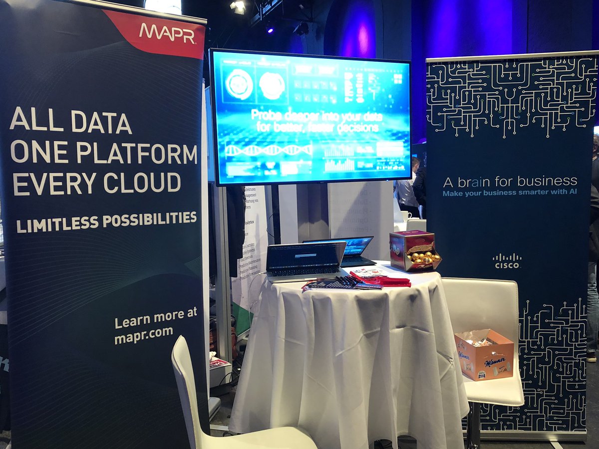 anbarth's tweet image. Getting ready for BARC / Alexander Thamm DATAfestival 2019! #ai #deeplearning #dataware #mapr #cisco