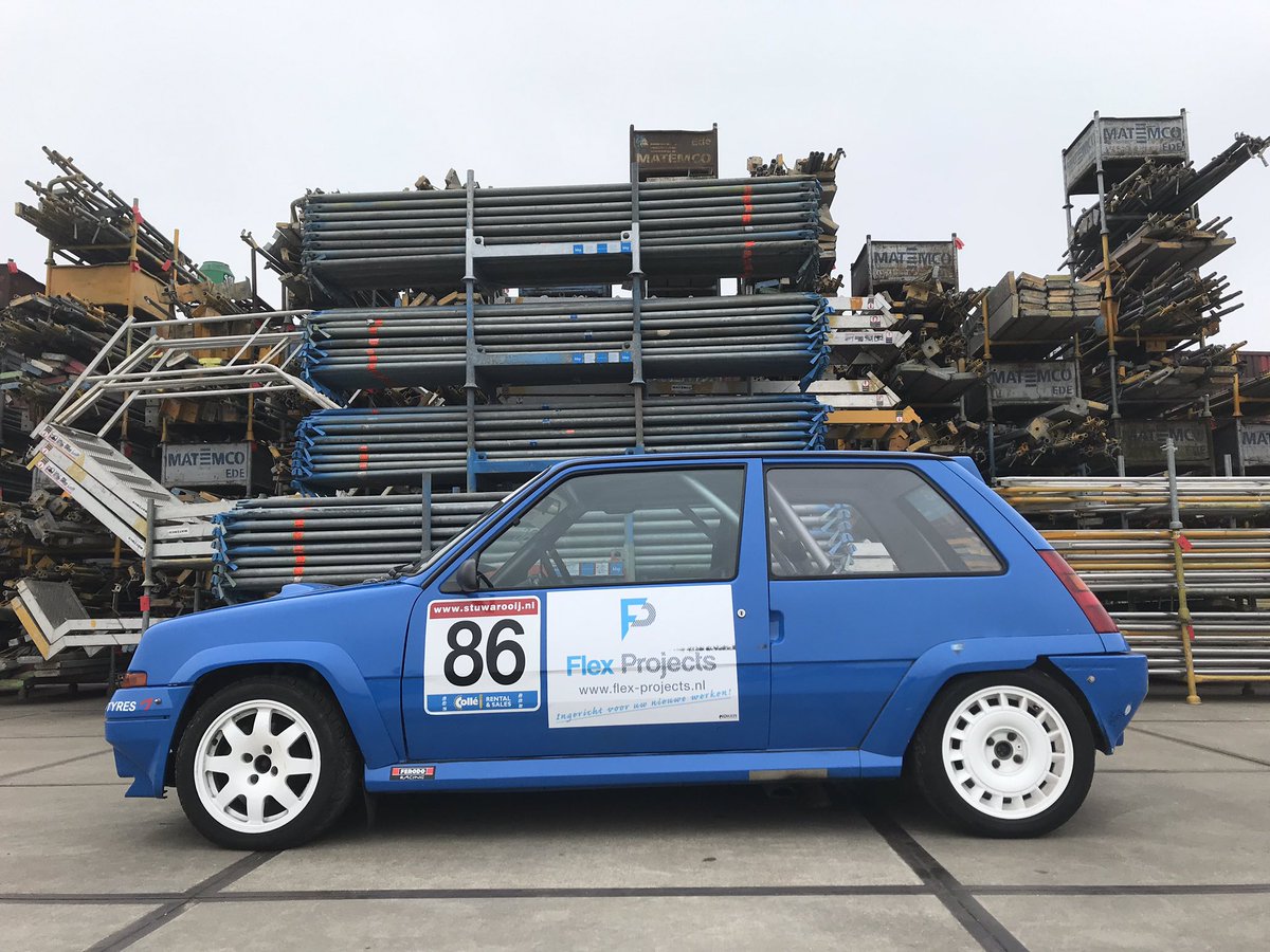 De voorbereidingen voor de Matemco rally van morgen zijn in volle gang! Wat zou deze Renault 5 GT Turbo daarbij kunnen betekenen?