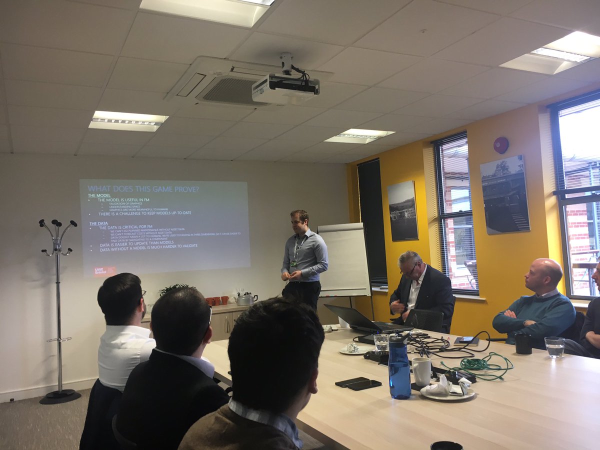 Mike Ford <a href="/UWEBristol/">UWE Bristol</a> explains why he believes graphicsl information and data are of both of value for #FM and #assetmanagement #BIMbreakfast