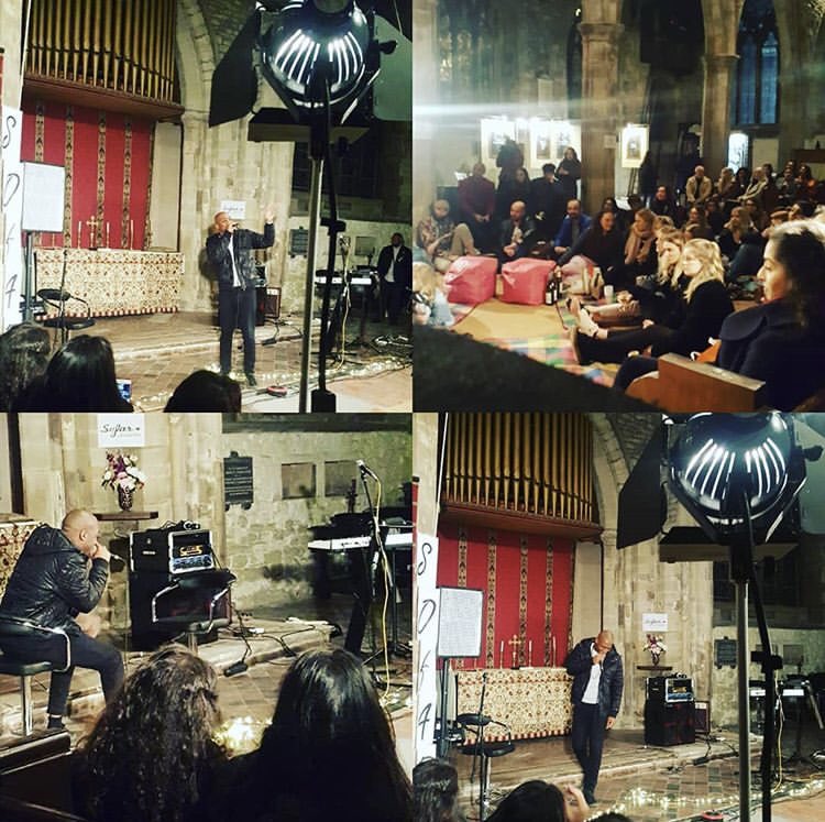 Last night was a movie 
<a href="/sofarsounds/">Sofar Sounds</a> <a href="/sofarleicester/">Sofar Leicester</a> picked an amazing location, the other acts were amazing <a href="/littlegraceuk/">Little Grace</a> @megdixonhood please check them out!! And I’m so glad people we’re feeling the new material🙏🏾 Barry the alien was happy aswell🤣👽 #lloydluther #sofasounds