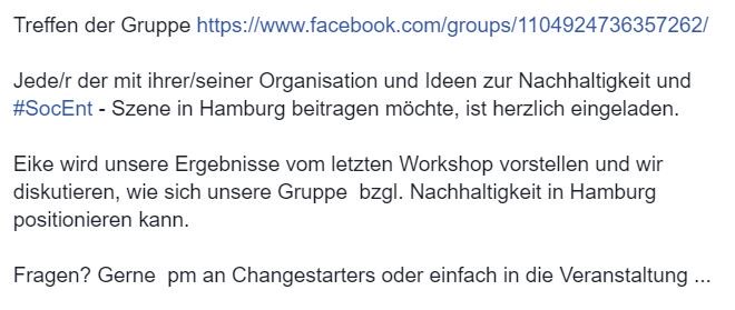 change_starters's tweet photo. The #joiningforcesforgood meeting will take place today. 7 pm @socialimpactlab #Hamburg https://t.co/KAGzgQ4avV ✌️ https://t.co/MkHY05eeJO