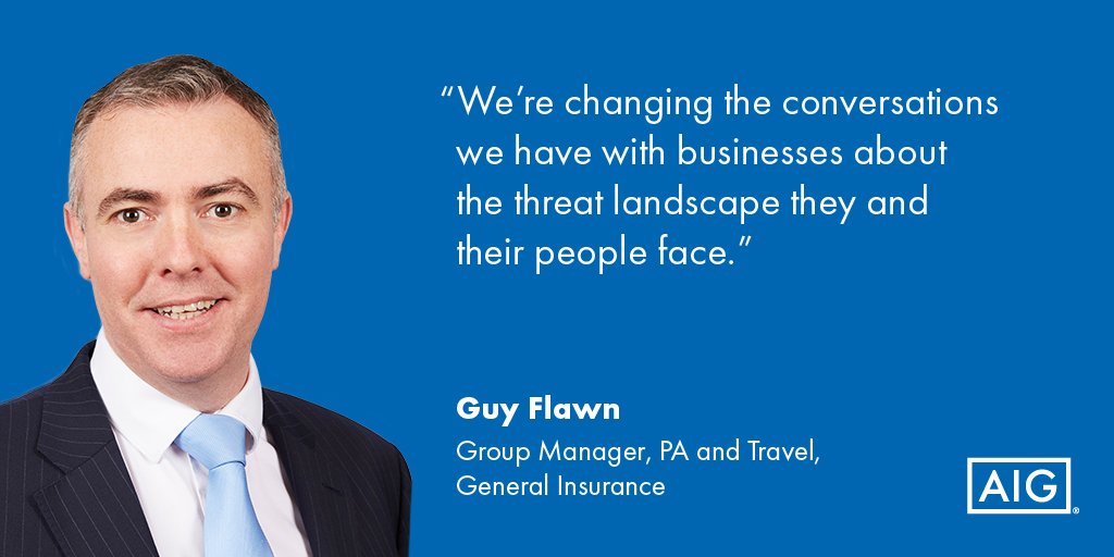 AIGemea's tweet photo. ‘Our solutions must keep pace with the evolving threats businesses & their people face. With a Crisis Plus extension, we’re making it easier for clients to manage #peoplerisks across a range of #crisis events’
https://t.co/f2JqWH91mg
#travelinsurance #businesstravel https://t.co/c8PvVOgPHe