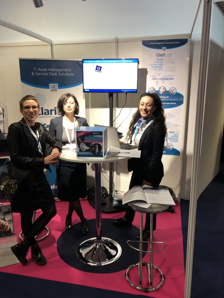 Retrouvez nous <a href="/CLARILOG/">CLARILOG Groupe</a> #ITSCannes IT Security Cannes stand K23 !