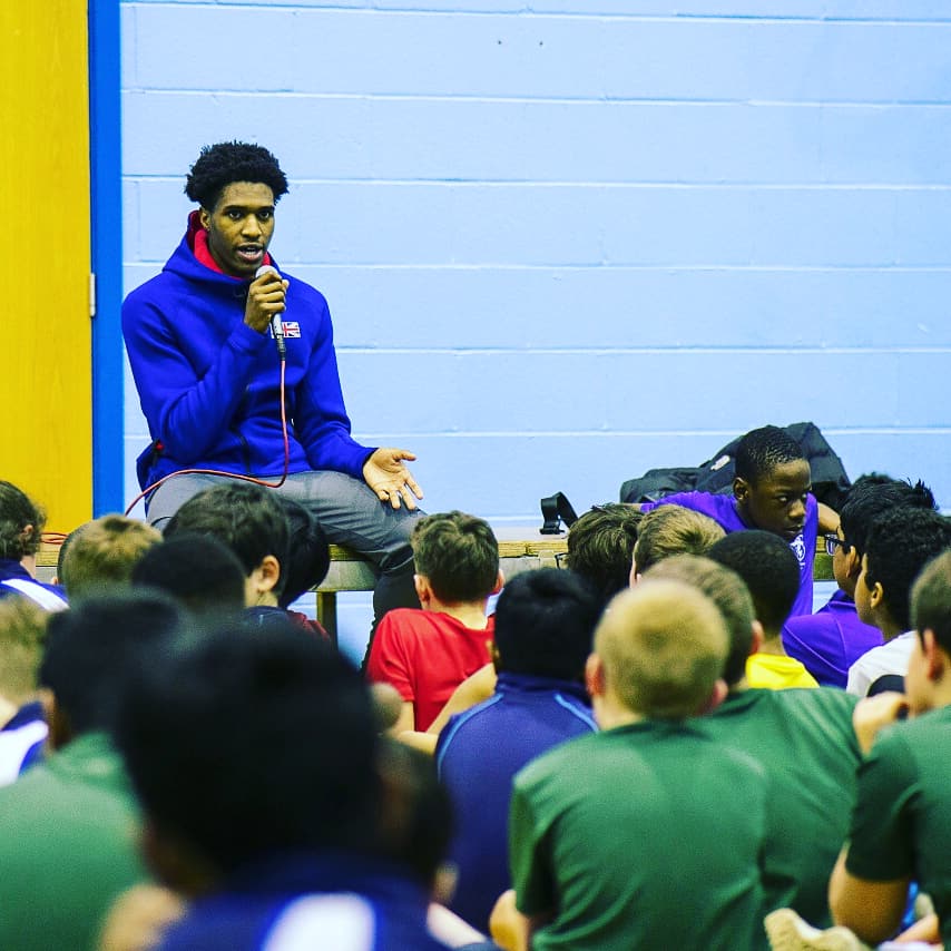 BethsGS's tweet photo. INSPIRED THROUGH SPORT DAY @inspired_ts
Chad Miller joined us giving our students an inspiring talk, Q and A session and getting involved with the Year 7 and Year 8 sponsored fitness circuit
Thank you to everyone involved
#inspiredthroughsport #bethsgrammarschool #chadmiller https://t.co/5iD9wr0e2R