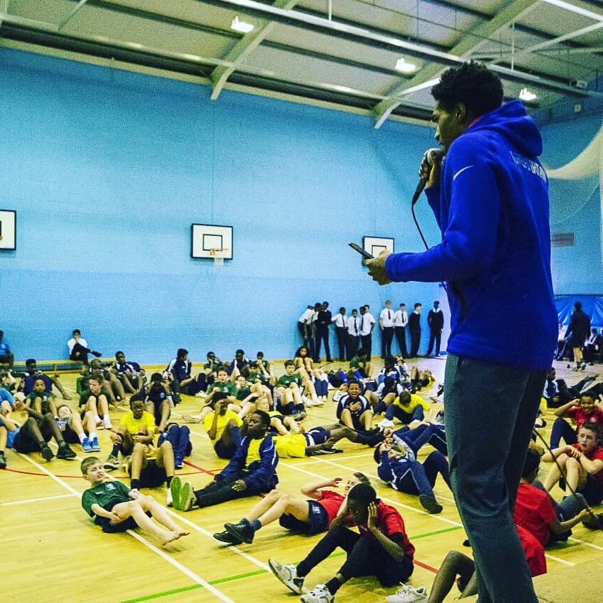 BethsGS's tweet photo. INSPIRED THROUGH SPORT DAY @inspired_ts
Chad Miller joined us giving our students an inspiring talk, Q and A session and getting involved with the Year 7 and Year 8 sponsored fitness circuit
Thank you to everyone involved
#inspiredthroughsport #bethsgrammarschool #chadmiller https://t.co/5iD9wr0e2R