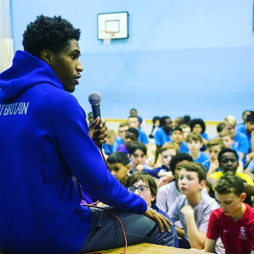 BethsGS's tweet photo. INSPIRED THROUGH SPORT DAY @inspired_ts
Chad Miller joined us giving our students an inspiring talk, Q and A session and getting involved with the Year 7 and Year 8 sponsored fitness circuit
Thank you to everyone involved
#inspiredthroughsport #bethsgrammarschool #chadmiller https://t.co/5iD9wr0e2R