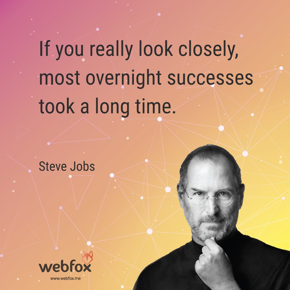 WebFoxMe's tweet photo. #quote #quoteoftheday #stevejobs #business #growth #digitalagency #digitalnimarketing #digital #onlinemarketing #internetmarketing #marketing #advertising #creativeagency #webfox #webfoxme #podgorica #crnagora #montenegro https://t.co/vlLxbo8HmJ