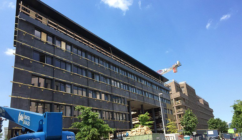 B@ducated, Utrecht | Wooncomplex voorzien van geïsoleerde prefab betonpanelen gevelbouw.info/bducated-utrec…