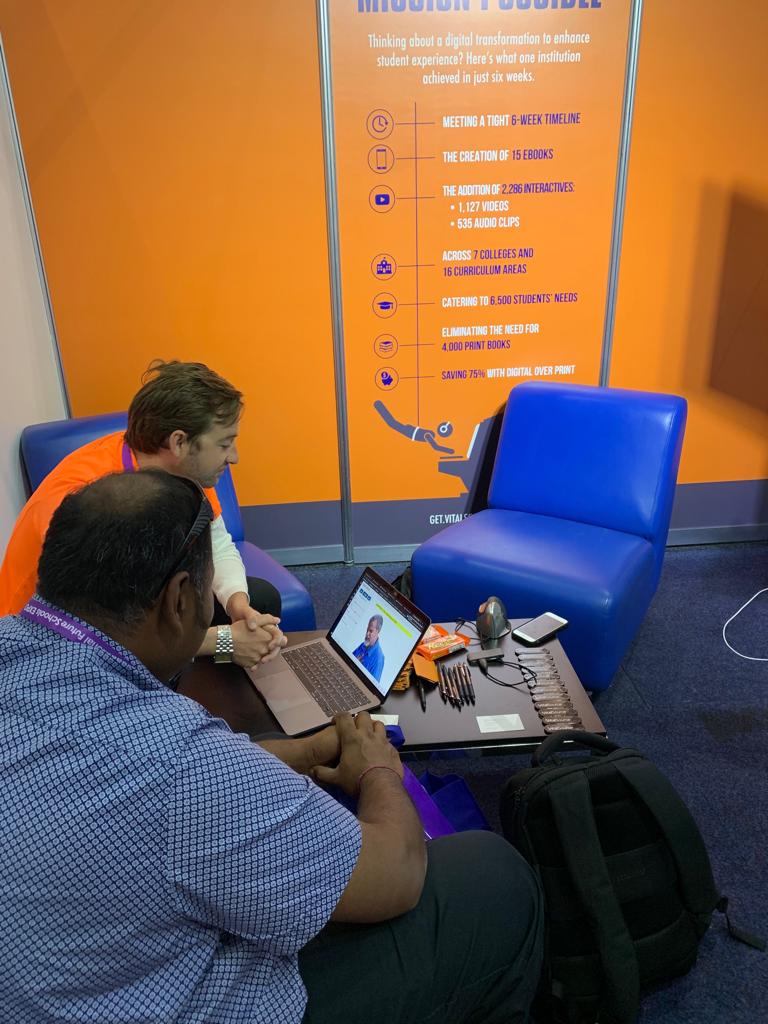 Make sure you stop by booth 425 at this year's #NationalFutureSchools. The VitalSource team will be there to discuss all of your #DigitalLearning needs (and challenge you to a game of Connect Four) all week! #FutureSchools