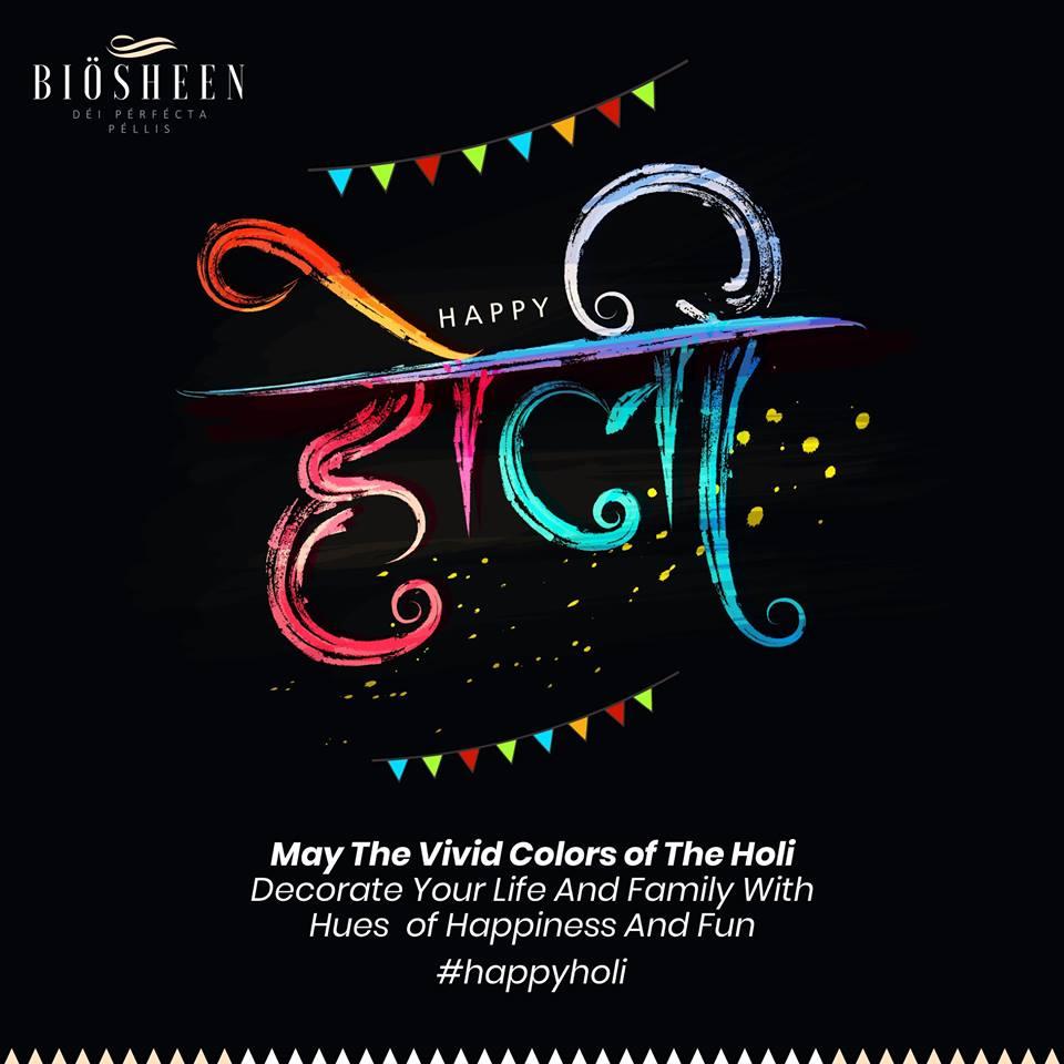 CareBiotech's tweet photo. The “HAPPY YOU” on HOLI means A LOT OF COLOURS, 
but your SKIN might need some more care on this day. 
Let your SKIN be HAPPY too with Biosheen skin care products. 
HAPPY HOLI! https://t.co/XilmGFmREy