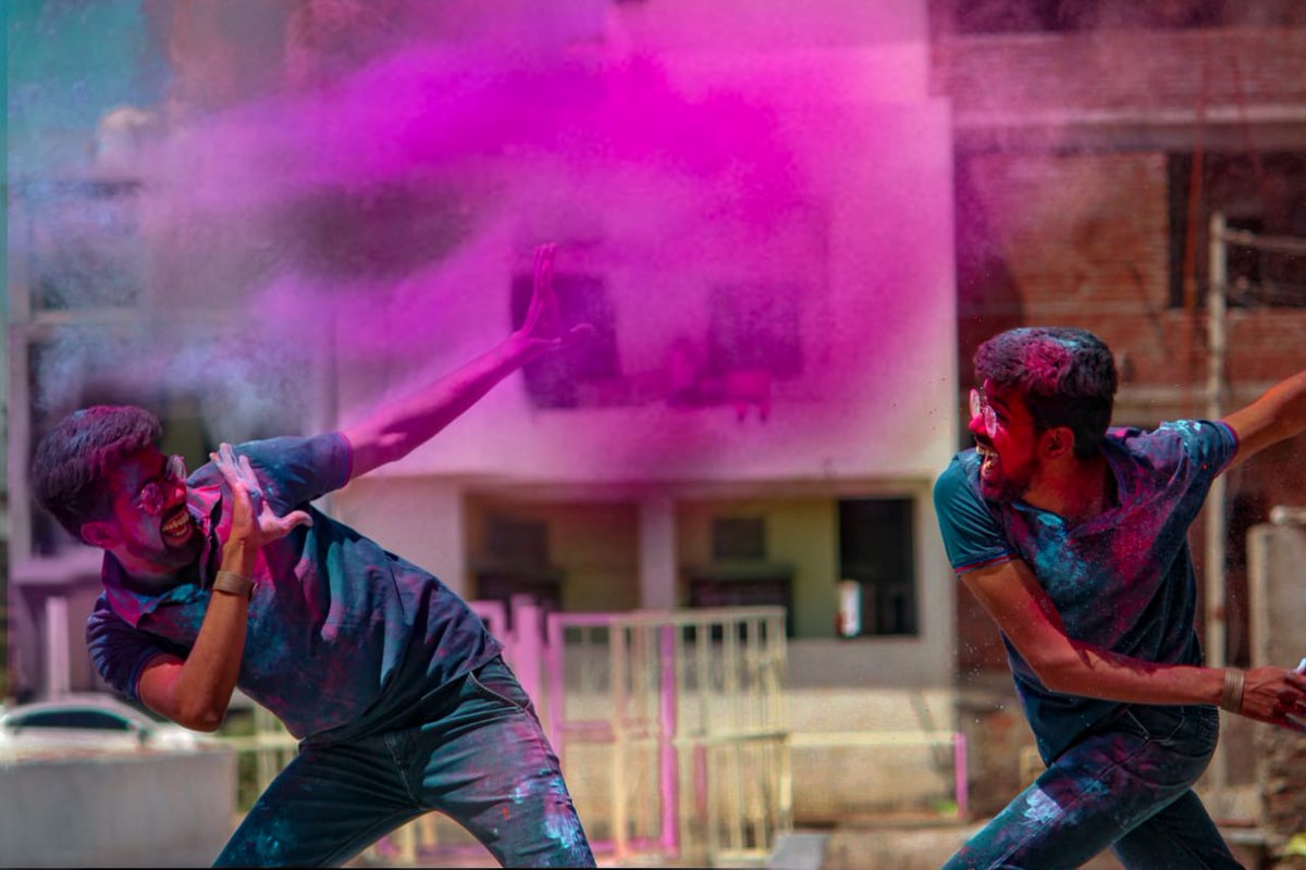 tush8636's tweet photo. Happy holi 🇮🇳 https://t.co/LnRqmBhYXA