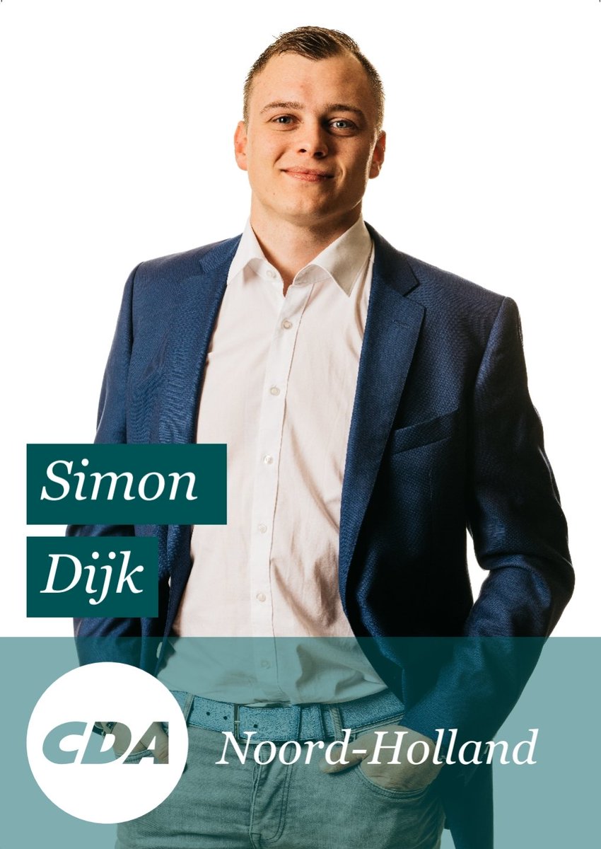 Voor een DIJK van een stem.

Stem je op Simon Dijk. 

Lijst 6 plek 11.

#ps2019 #cda #cdanoordholland #thuisinwestfriesland #thuisinnoordholland