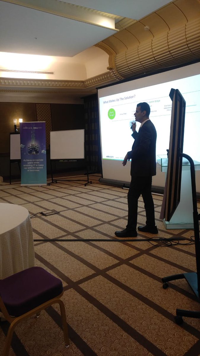 ctelecoms_ksa's tweet photo. Having a great time during VMware SD-WAN keynote session. 😎

#Futureproof_Infrastructure_Transformation #digitaltransformation  #DellEMCMEA #DellEMCForum #Datacenter #VMware #Ctelecoms #SD_WAN https://t.co/iVUarc36ZY